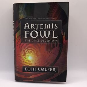 Signed Artemis Fowl: The Opal Deception by Eoin Colfer First Edition HC DJ Book